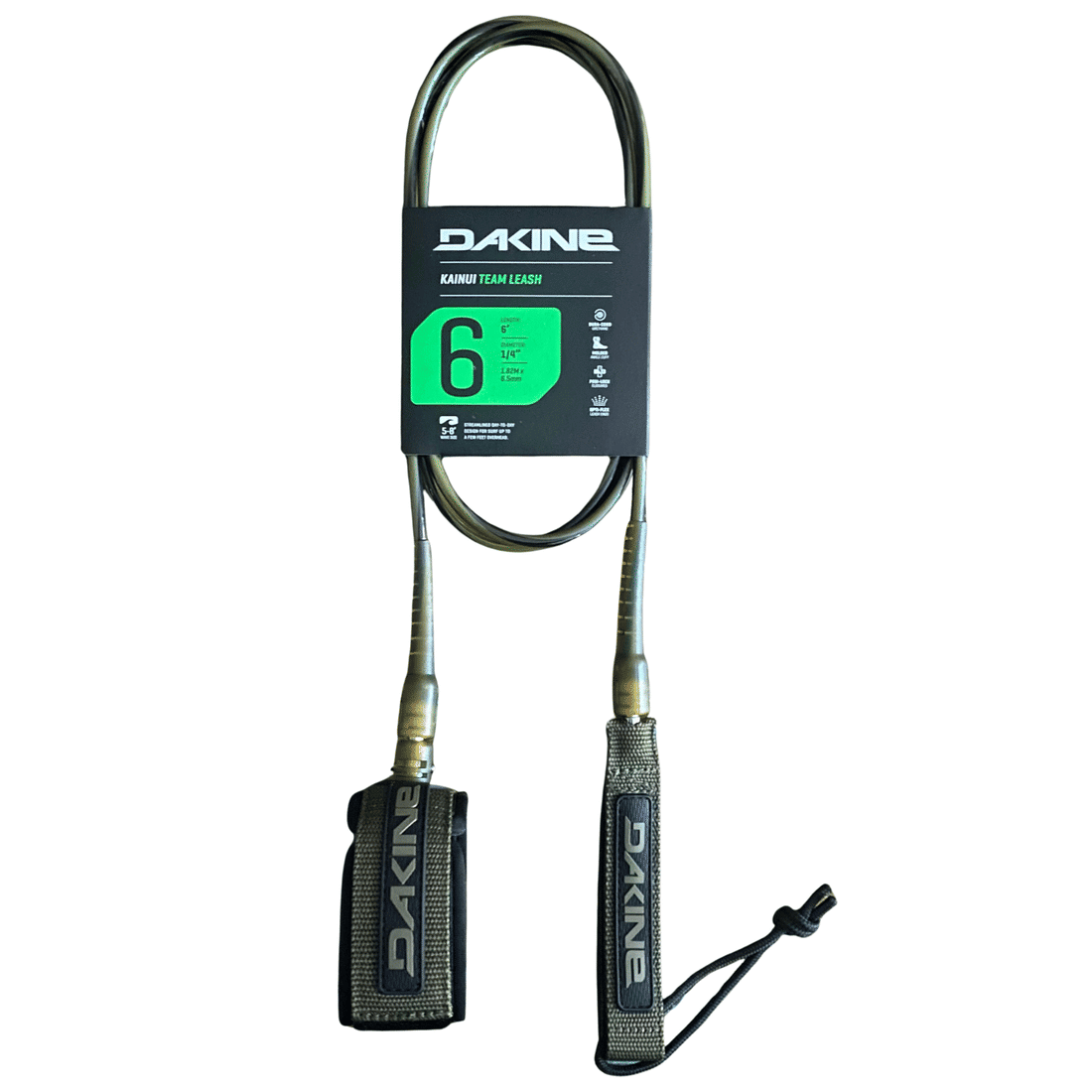 Leash Dakine 6' x 6,5 mm - Kainui Team - OnlySurf