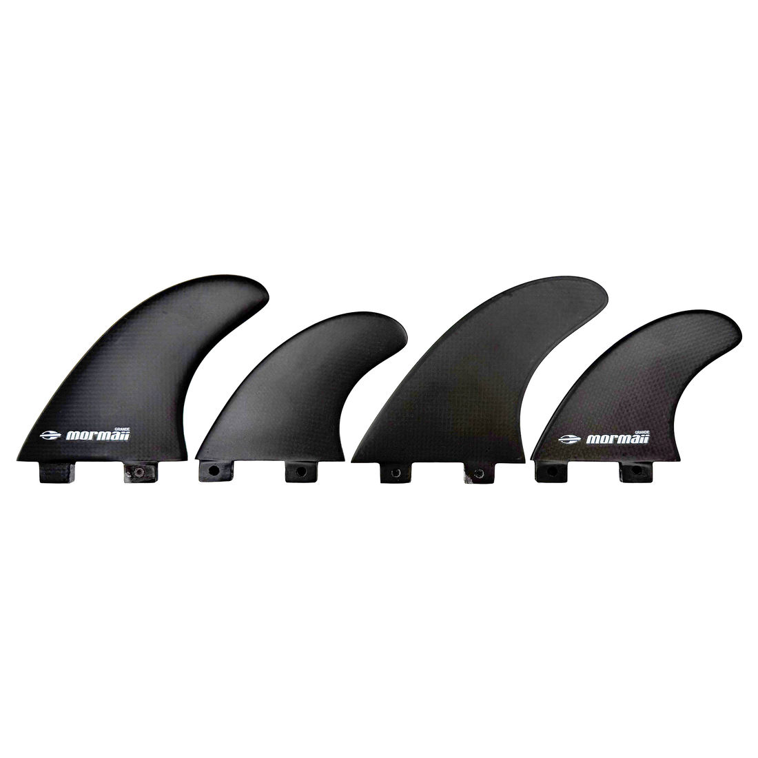 Quilhas Mormaii Quad Full Carbon Large (Quadriquilha) Quilhas Mormaii Quad Full Carbon Large (Quadriquilha)