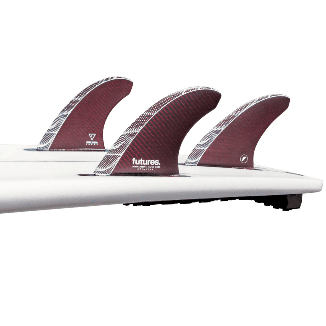 Quilhas Futures John John Florence Vapor Core Tri - Large Quilhas Futures John John Florence Vapor Core Tri - Large