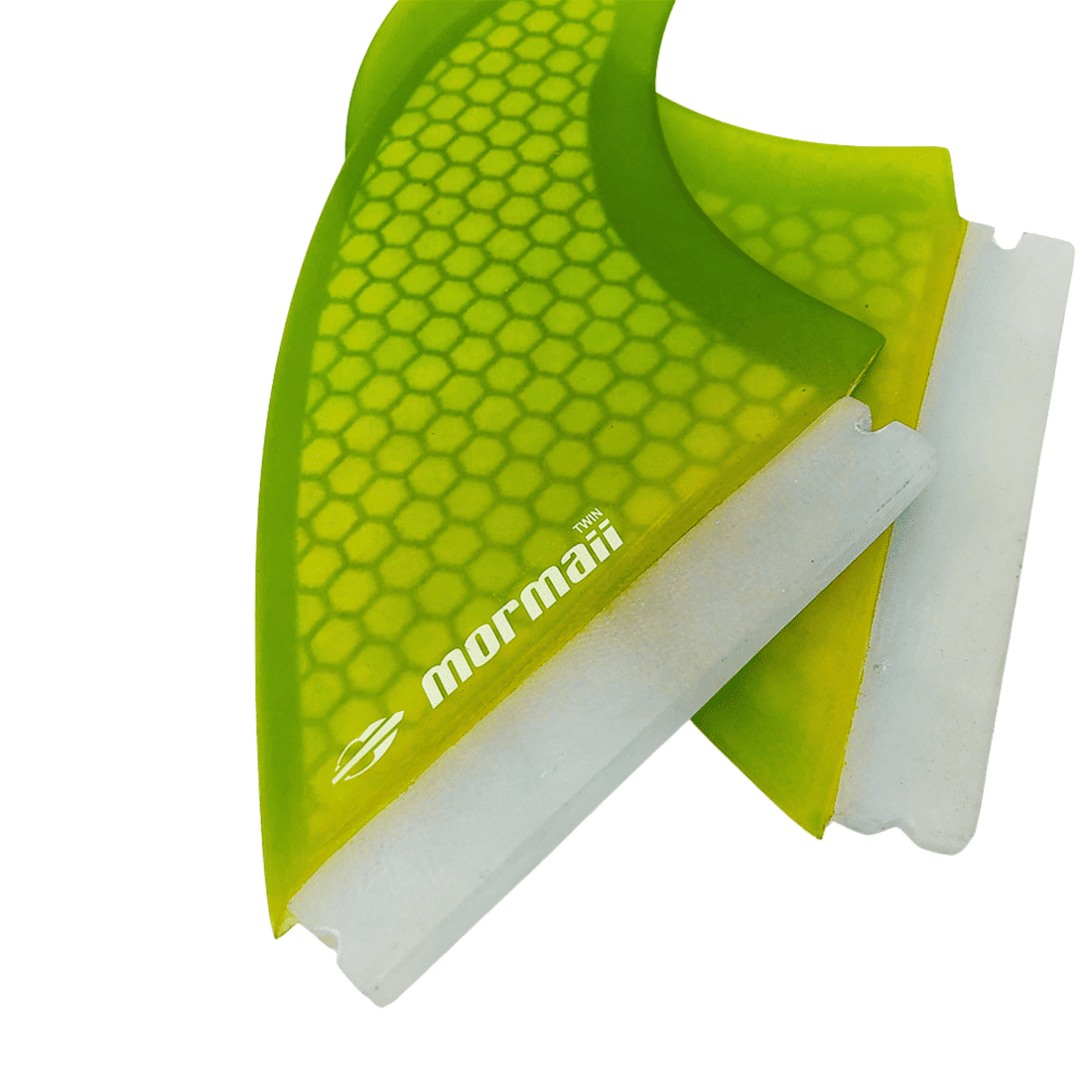 Quilhas Mormaii Biquilha Twin Glass Verde - Encaixe Futures