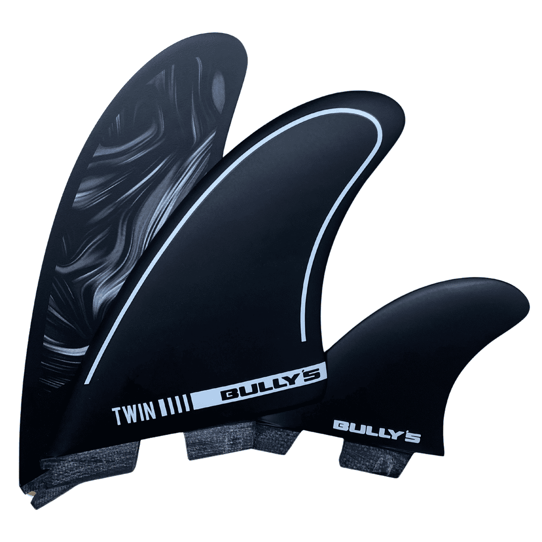 Quilhas Bullys Twin Biquilha Fibra (FCS 2) Quilhas Bullys Twin Biquilha Fibra (FCS 2)