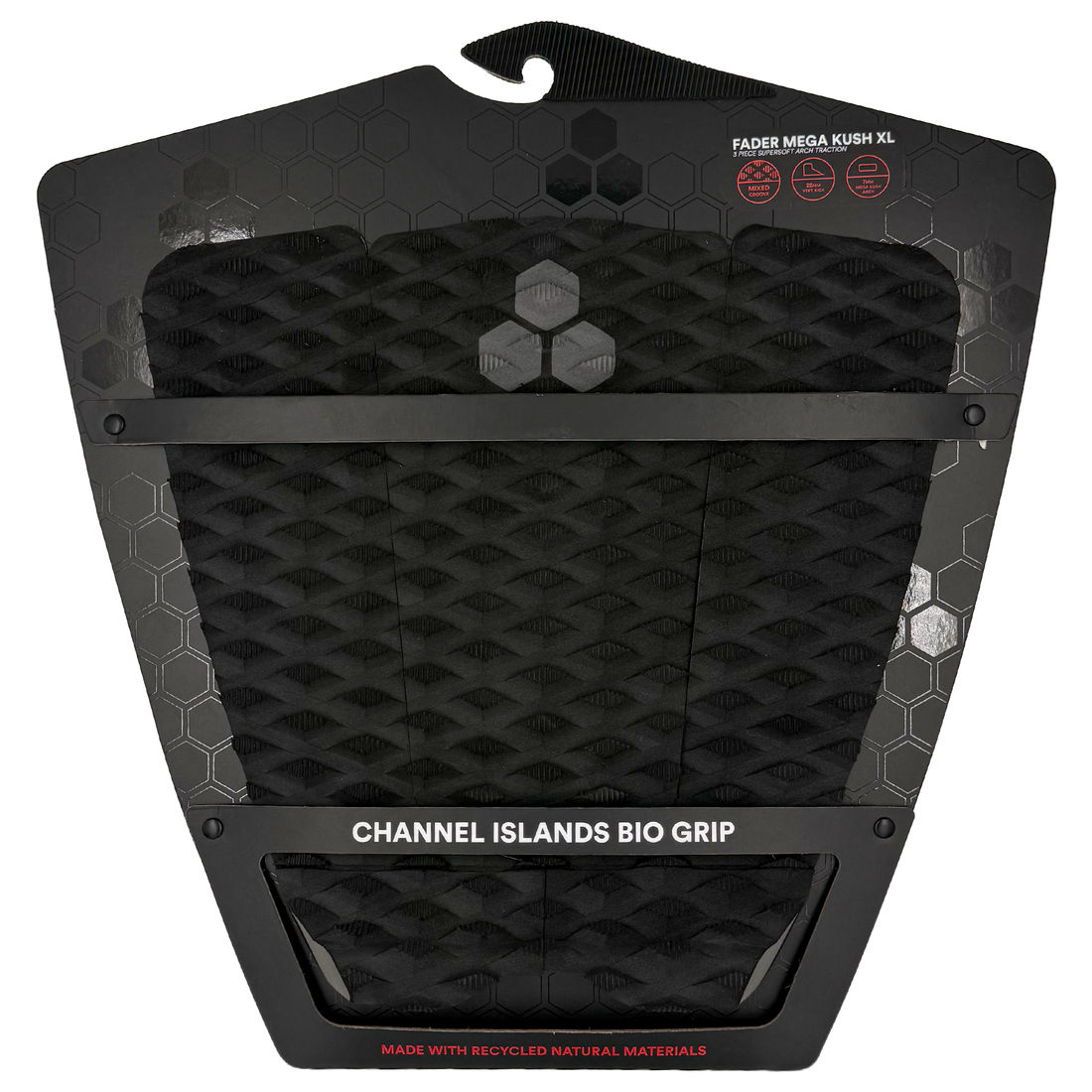 Deck Channel Island - Al Merrick Megakush XL Black Deck Channel Island - Al Merrick Megakush XL Black