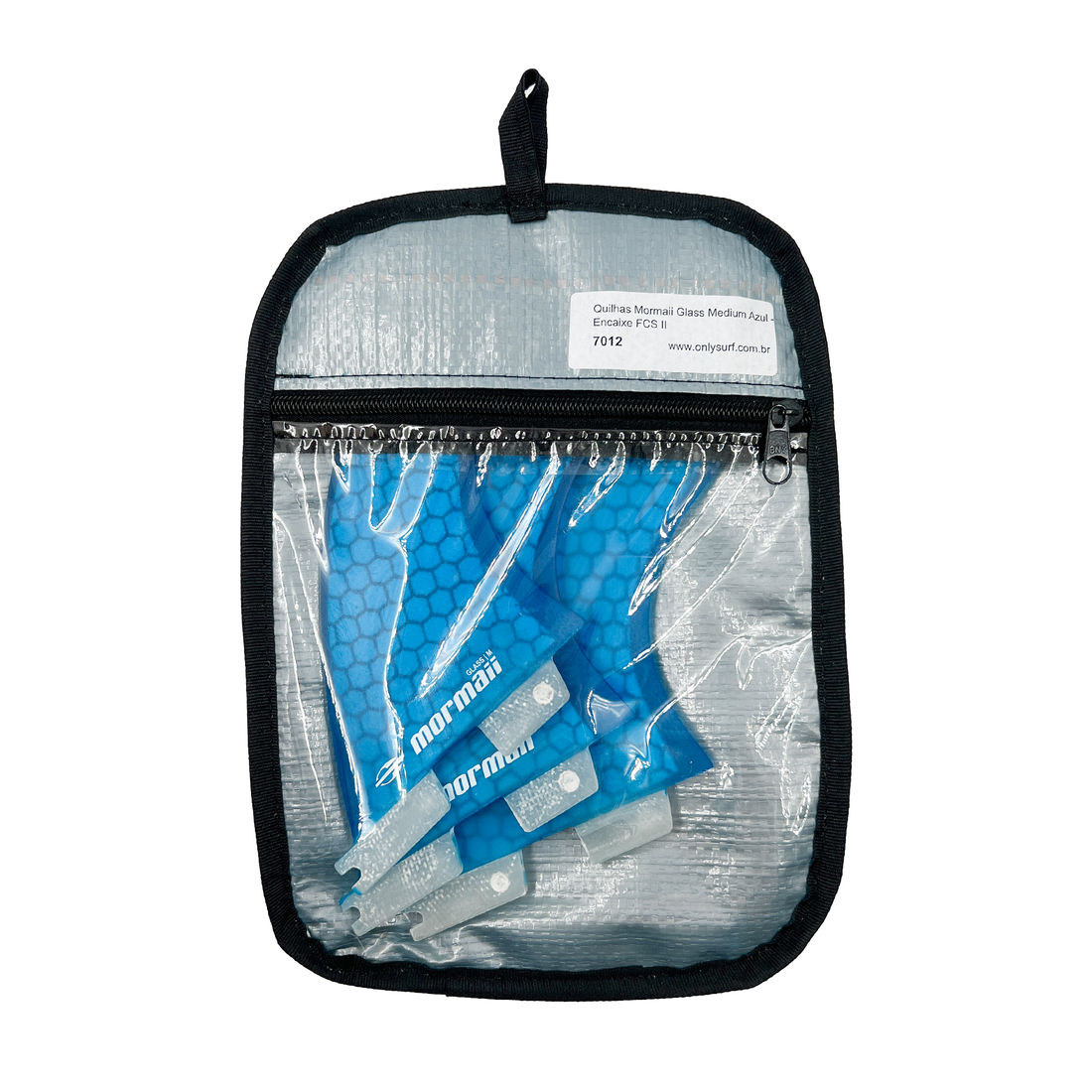 Quilhas Mormaii Glass Medium Azul - Encaixe 2