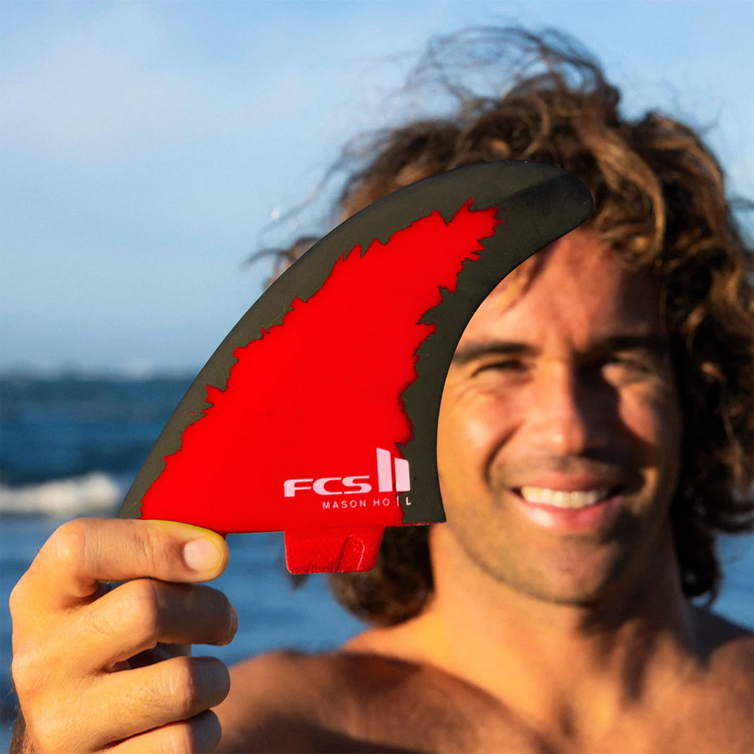 Quilhas FCS II Mason Ho MH PC Tri - Large Code Red Quilhas FCS II Mason Ho MH PC Tri - Large Code Red