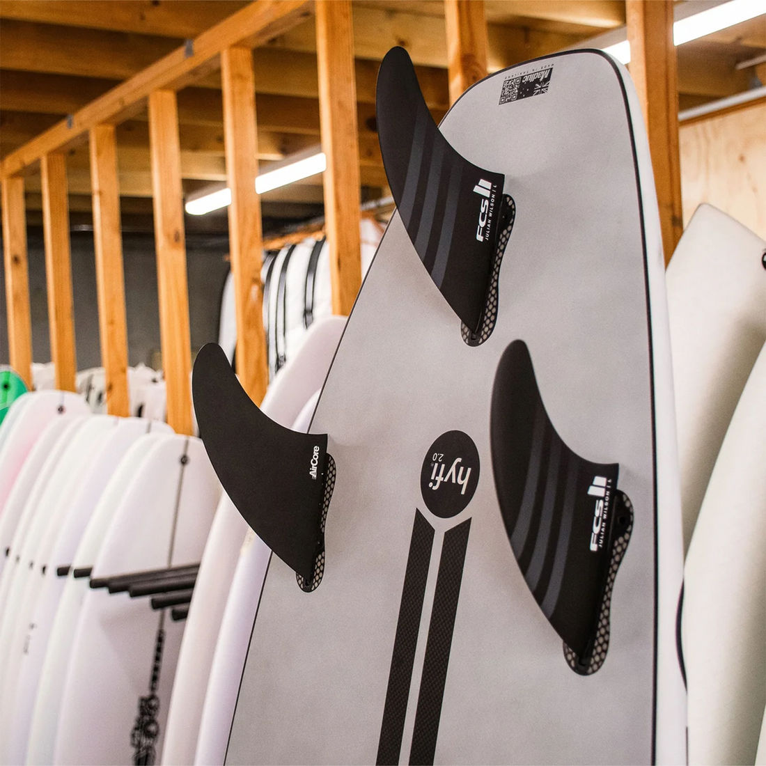Quilhas FCS II JW PC Tri - Julian Wilson - Medium Quilhas FCS II JW PC Tri - Julian Wilson - Medium