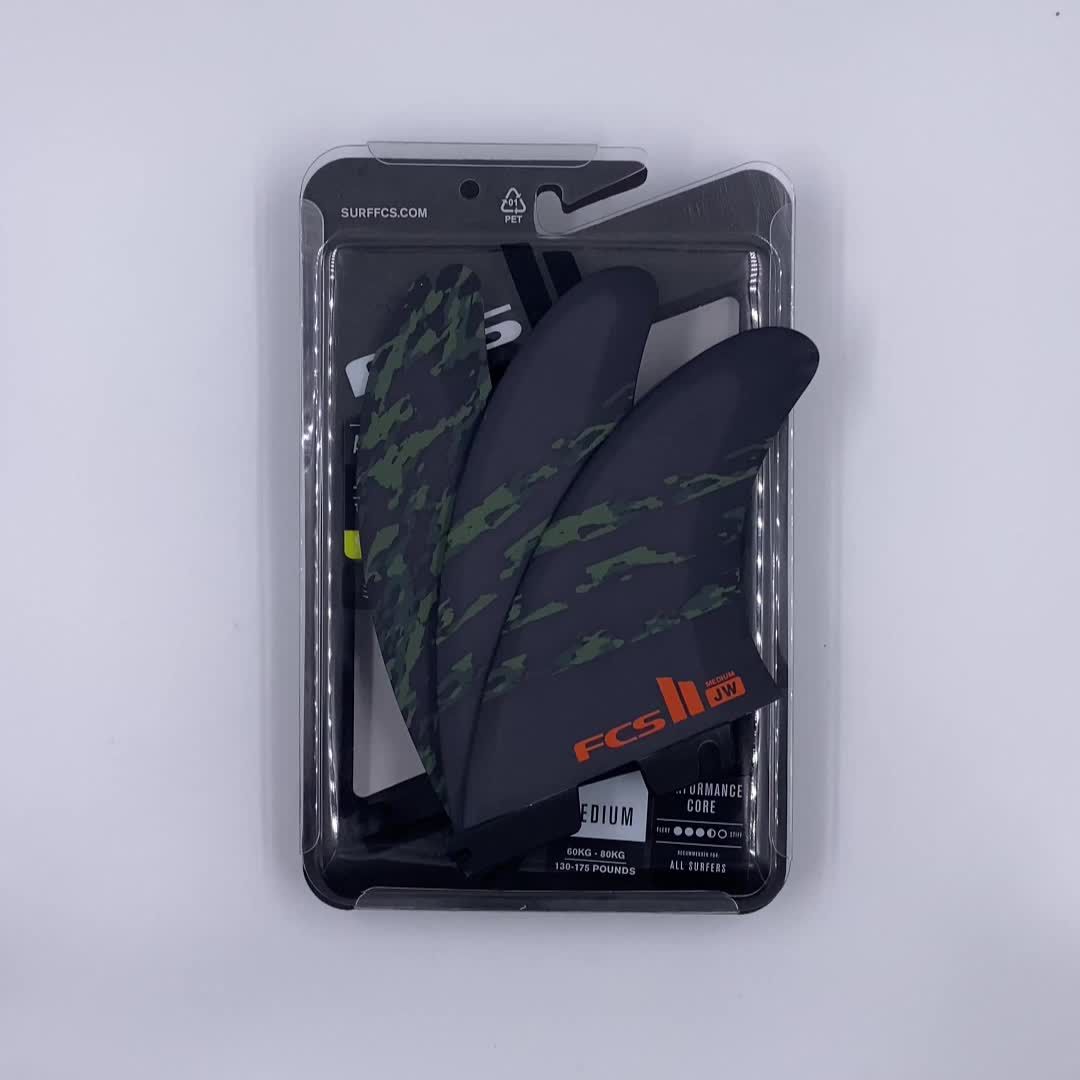 Quilhas FCS II JW PC Tri - Julian Wilson - Medium - OnlySurf