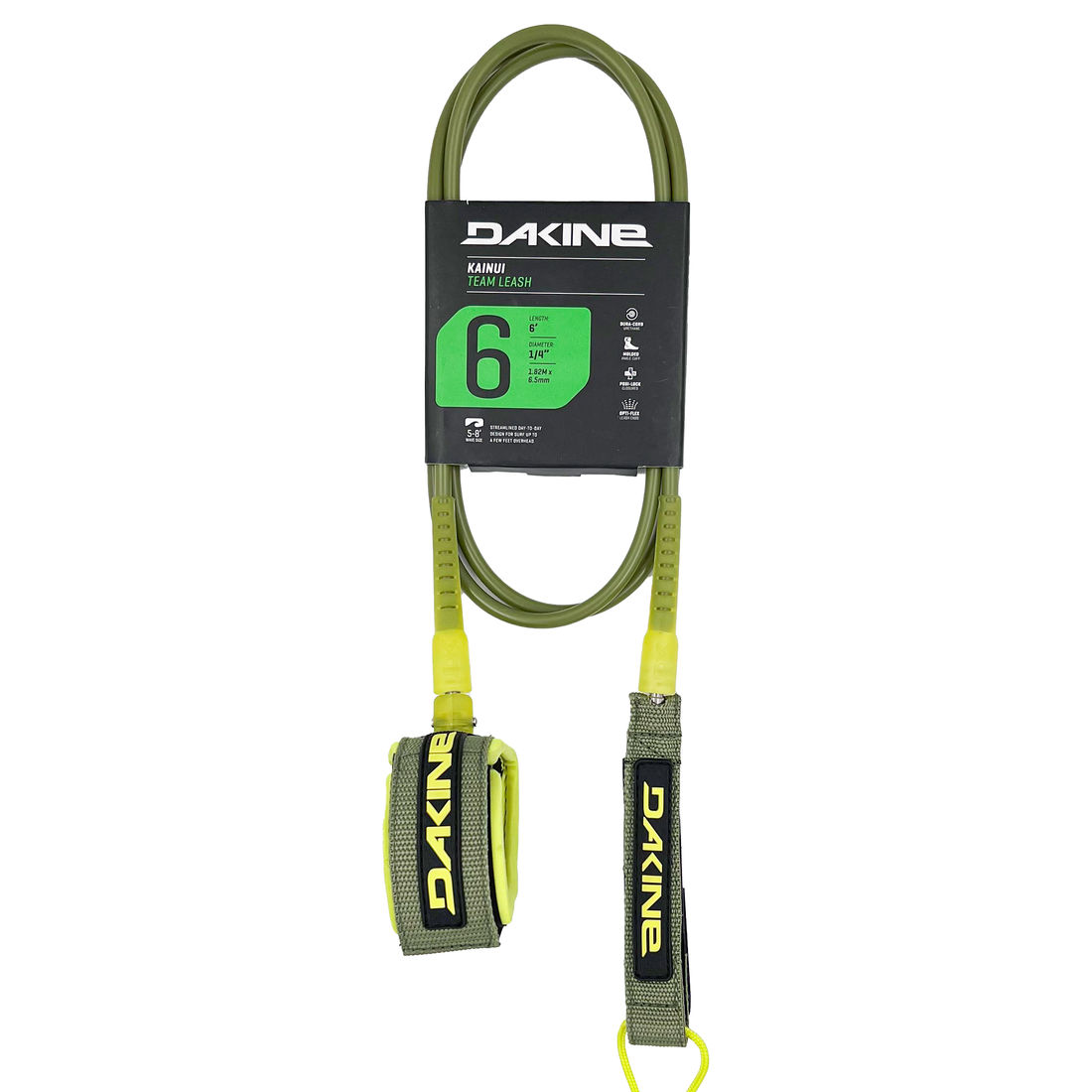 Leash Dakine 6' x 6,5 mm - Kainui Team - OnlySurf