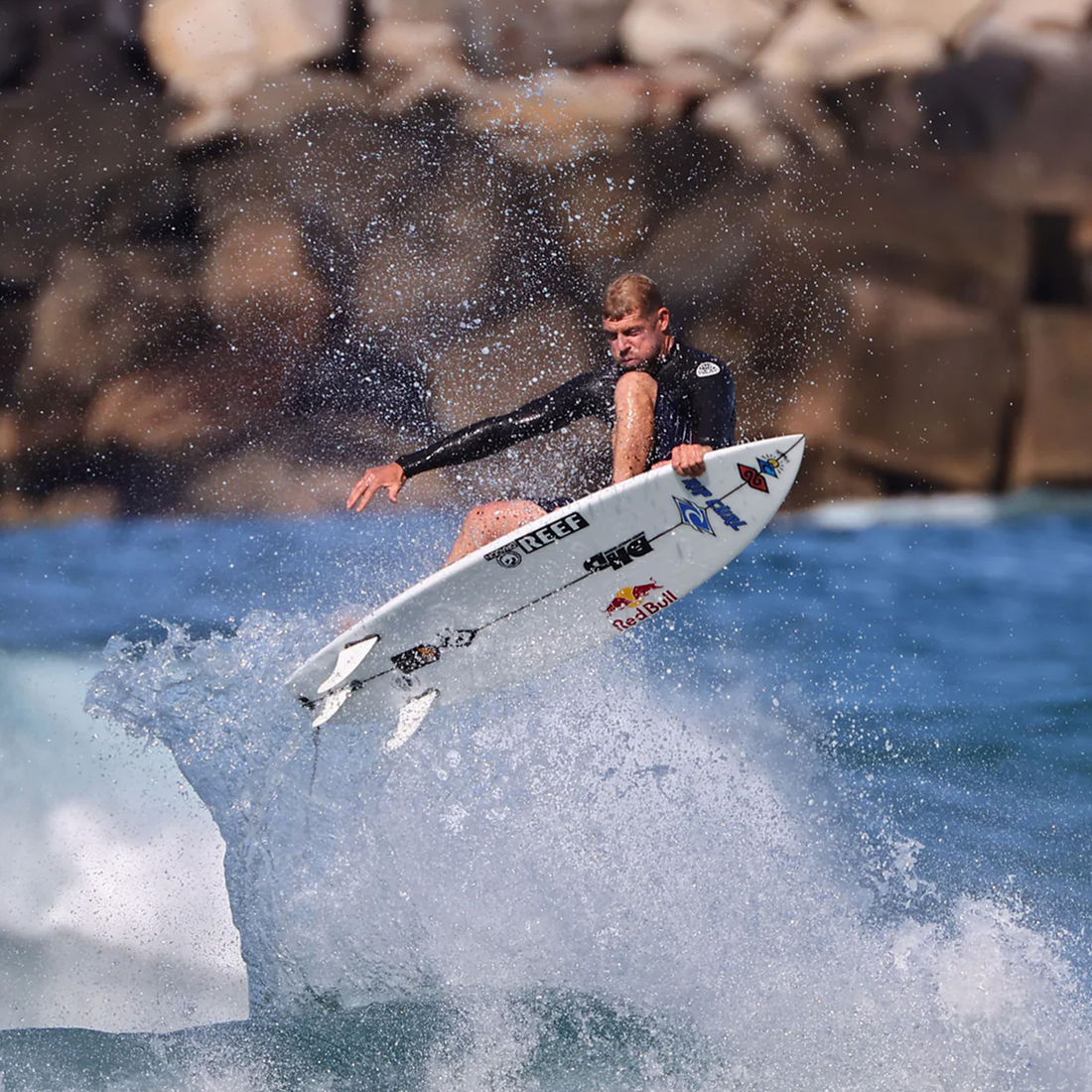 Quilhas FCS II Mick Fanning Twin PC - Biquilha + Estabilizador Branco Quilhas FCS II Mick Fanning Twin PC - Biquilha + Estabilizador Branco