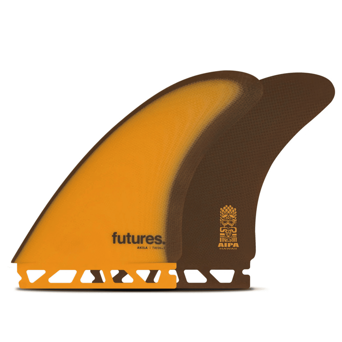 Quilhas Futures Akila Aipa Twin - Biquilha + Estabilizadora
