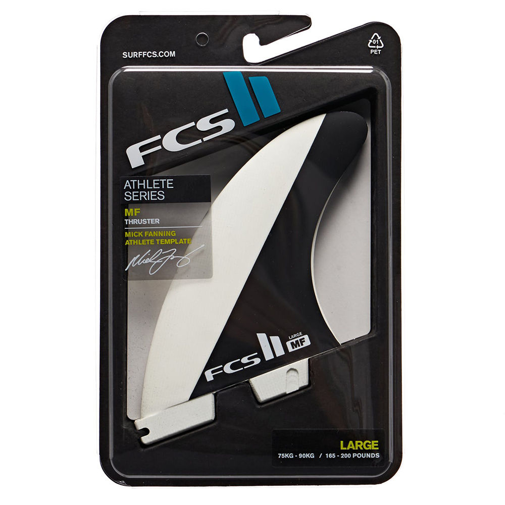 Quilhas FCS II MF PC Tri - Mick Fanning - Large Quilhas FCS II MF PC Tri - Mick Fanning - Large