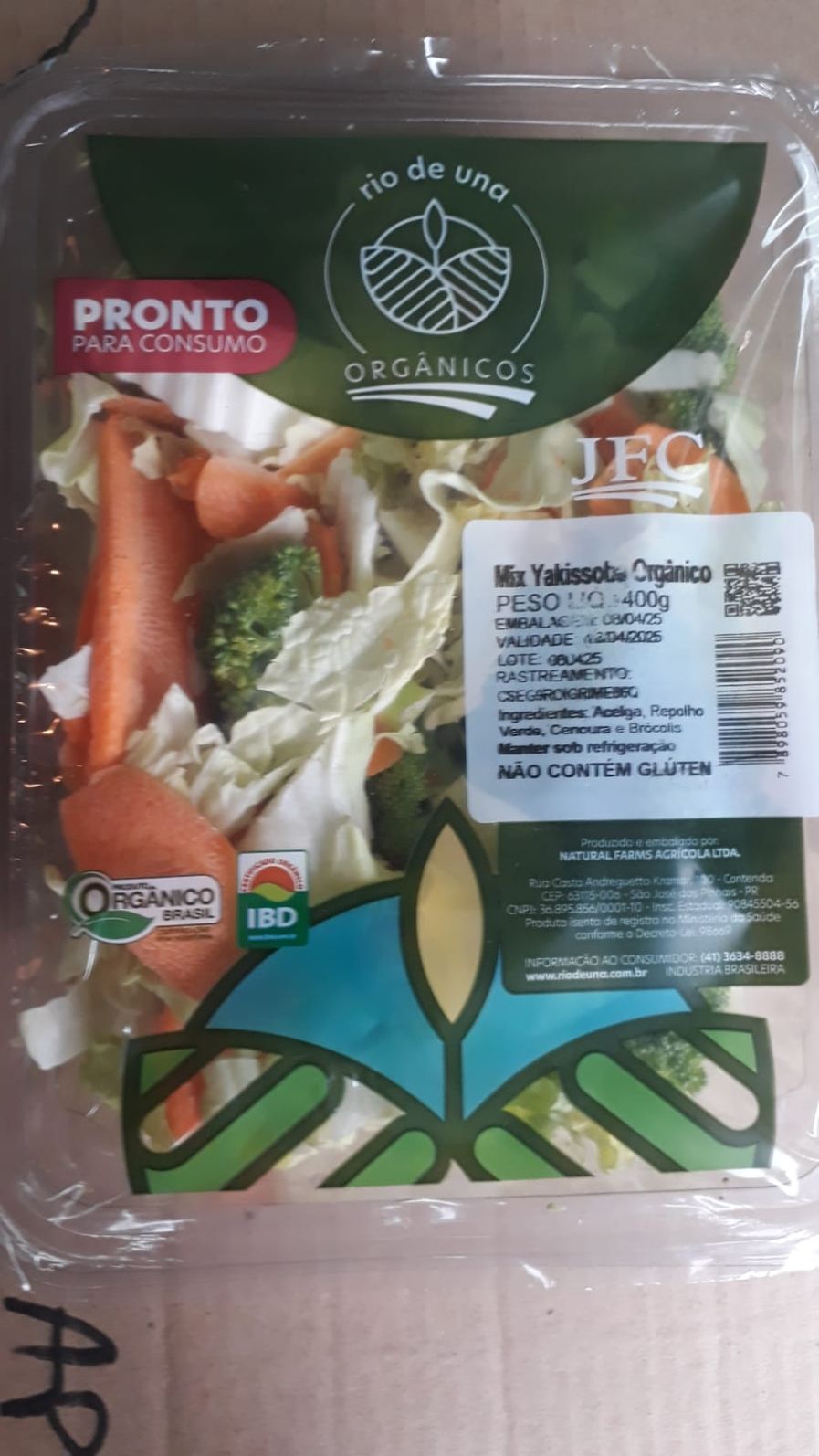 Yakssoba Mix Orgânico - Rio de Una