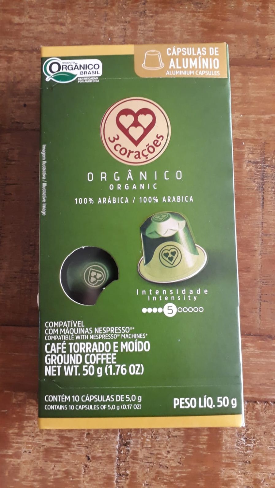 Café  10 Cápsulas Alumínio  PROMOÇÃO  Três Corações