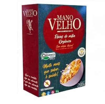 Cereal Corn Flakes SEM AÇÚCAR, GLUTEM  OU TRANSGÊNICOS 200 g  PROMOÇÃO