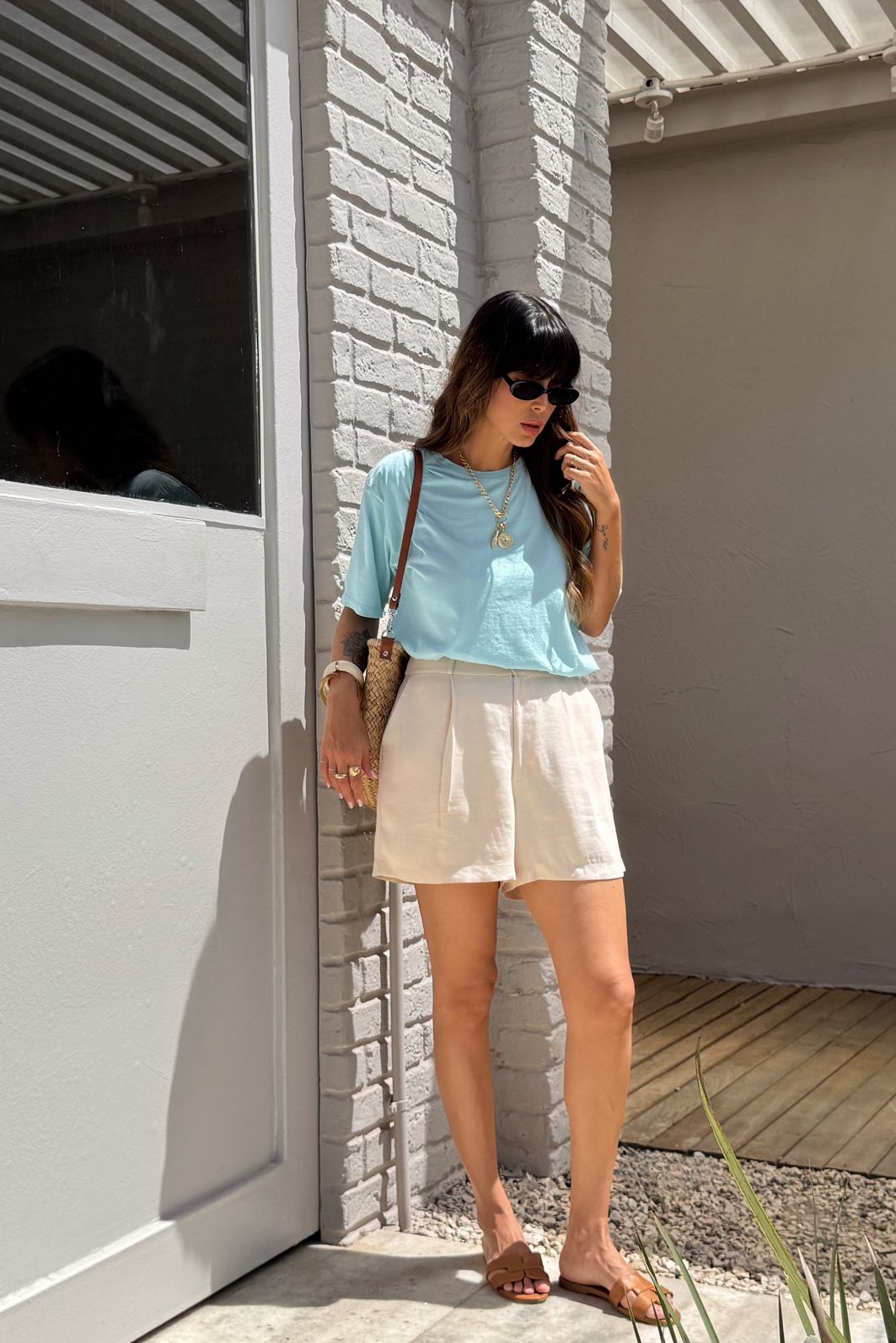 T-SHIRT ESTONADA LISA AZUL BABY BLUE T-SHIRT ESTONADA LISA AZUL BABY BLUE