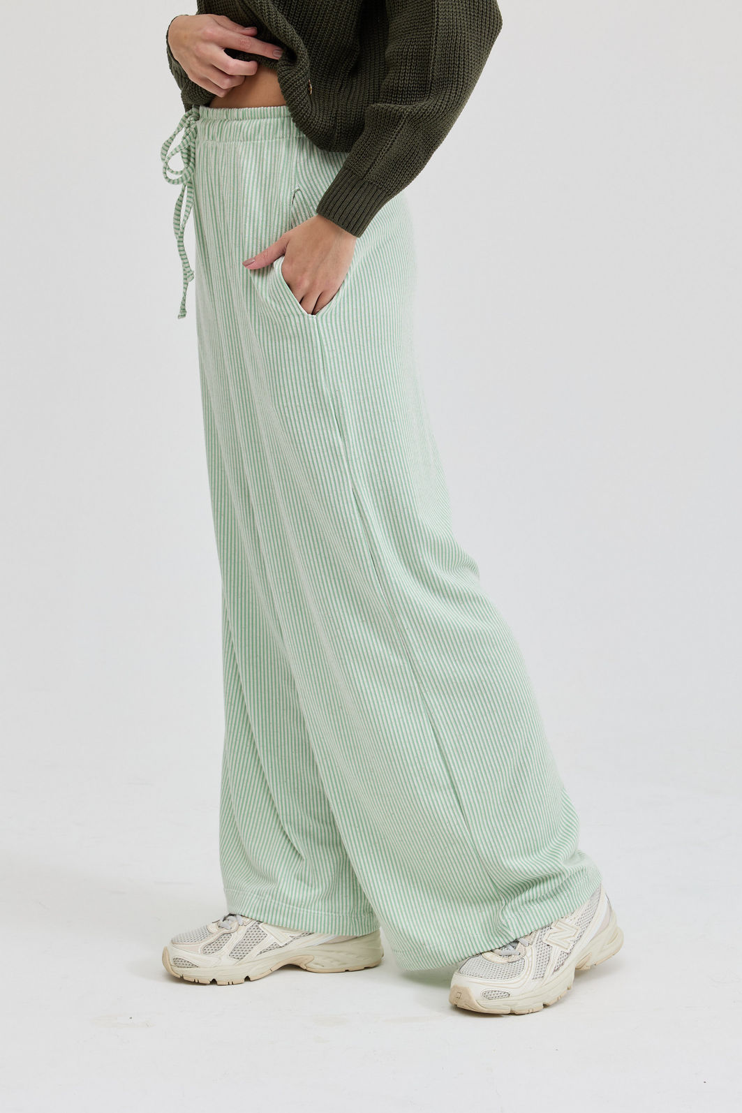 CALÇA PANTALONA LOUISE VERDE CALÇA PANTALONA LOUISE VERDE