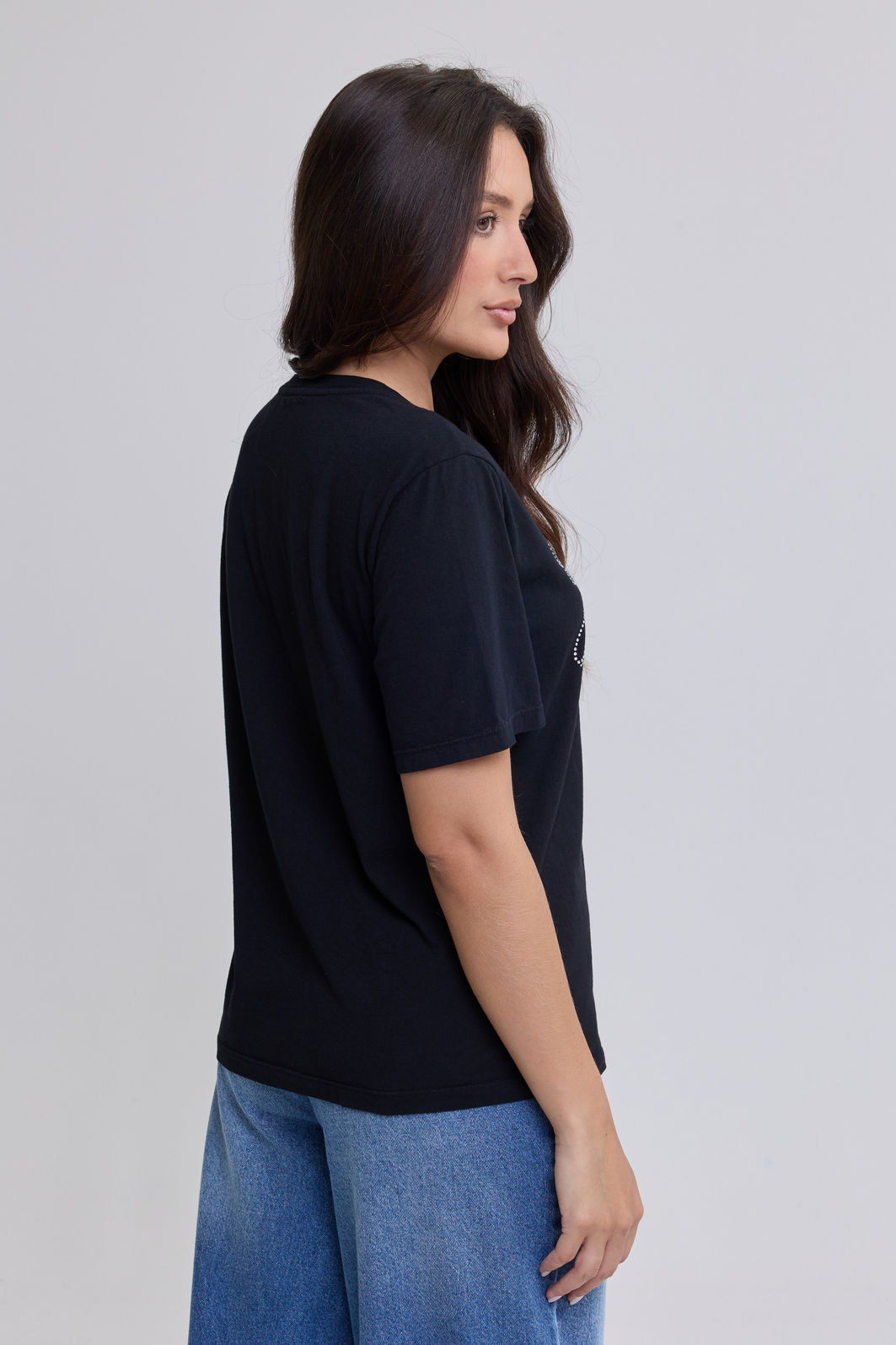 T-SHIRT ESTONADA GODSPEED (COM STRASS) PRETA T-SHIRT ESTONADA GODSPEED (COM STRASS) PRETA