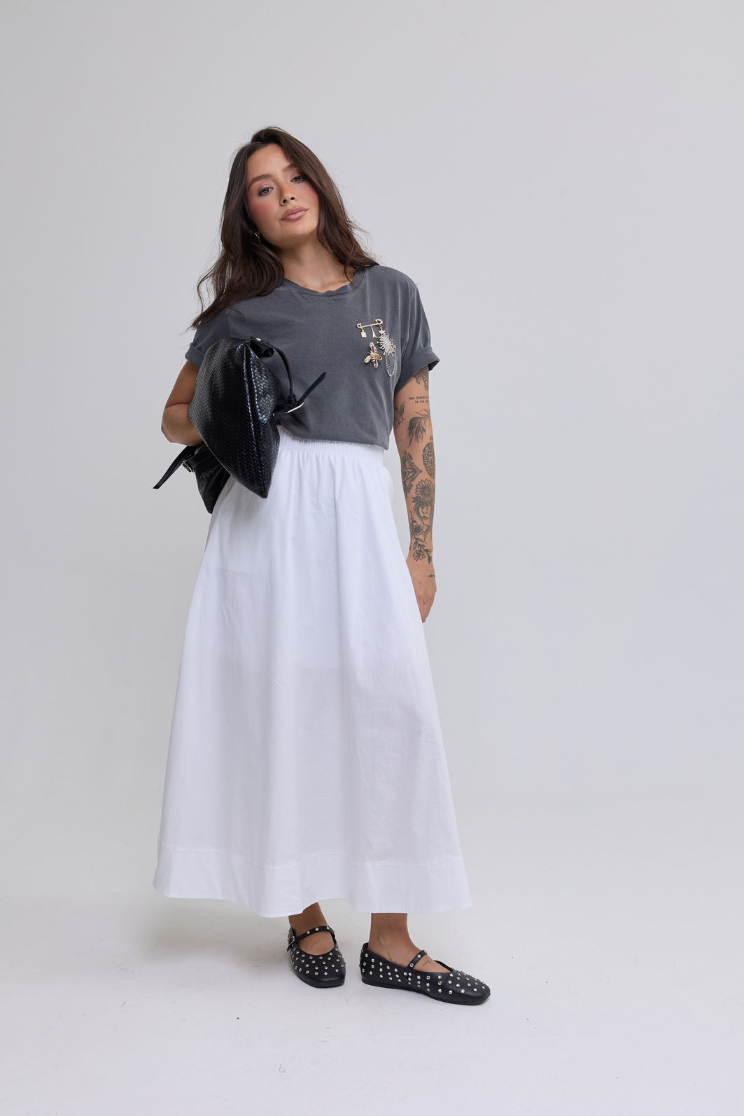 T-SHIRT ESTONADA LISA CHUMBO T-SHIRT ESTONADA LISA CHUMBO