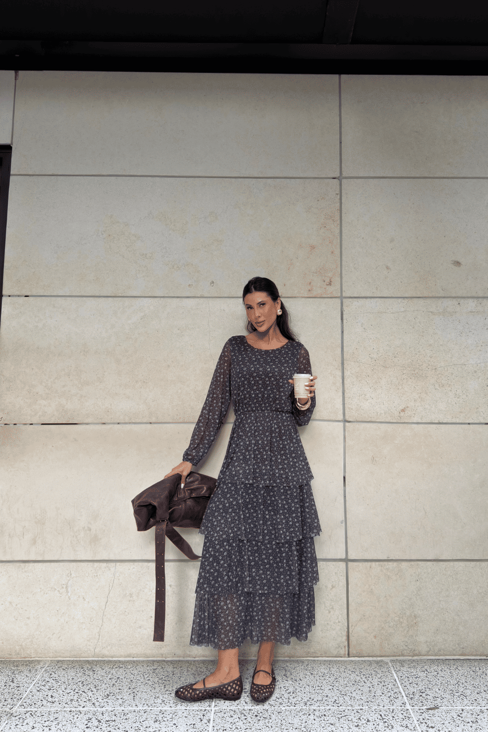 VESTIDO DE TULE ESTAMPADO CHIARA FLORAL