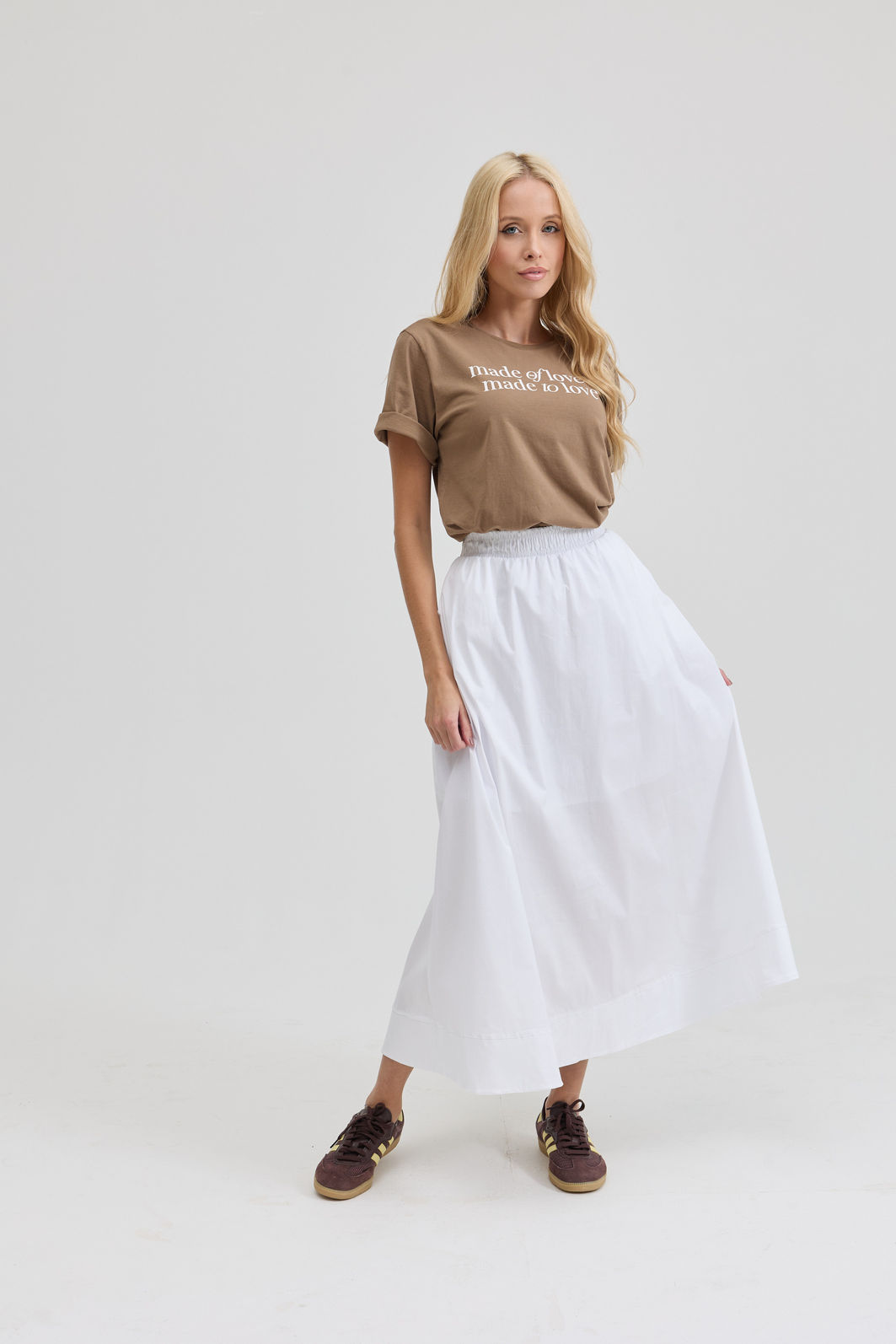 SAIA MIDI LIVIA BRANCA SAIA MIDI LIVIA BRANCA