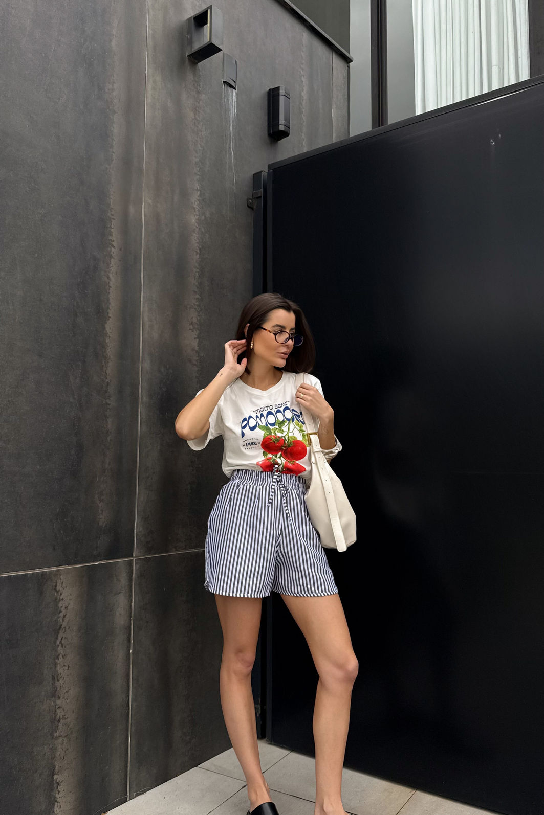 T-SHIRT ESTONADA POMODORO OFF WHITE