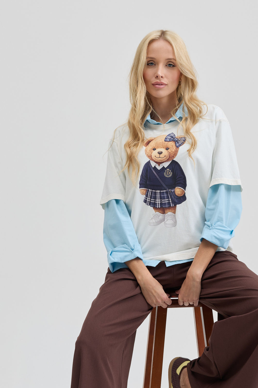 T-SHIRT ESTONADA URSINHA COLLEGE OFF WHITE T-SHIRT ESTONADA URSINHA COLLEGE OFF WHITE