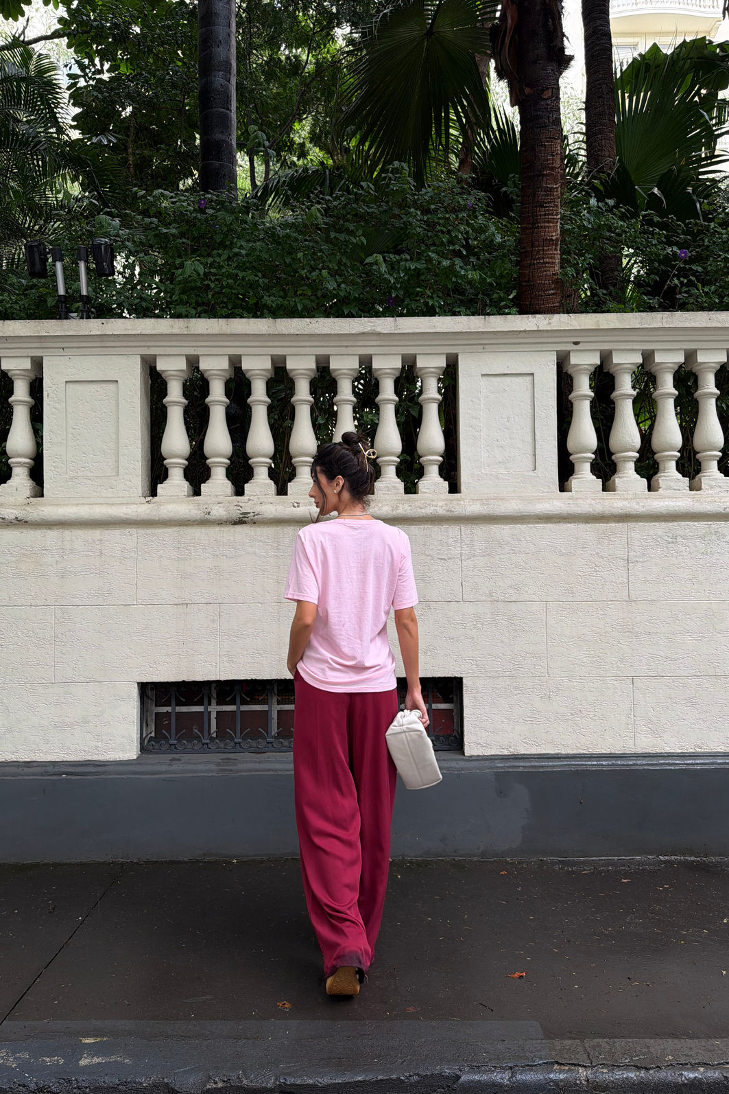 CALÇA PANTALONA LIA VERMELHO CEREJA CALÇA PANTALONA LIA VERMELHO CEREJA