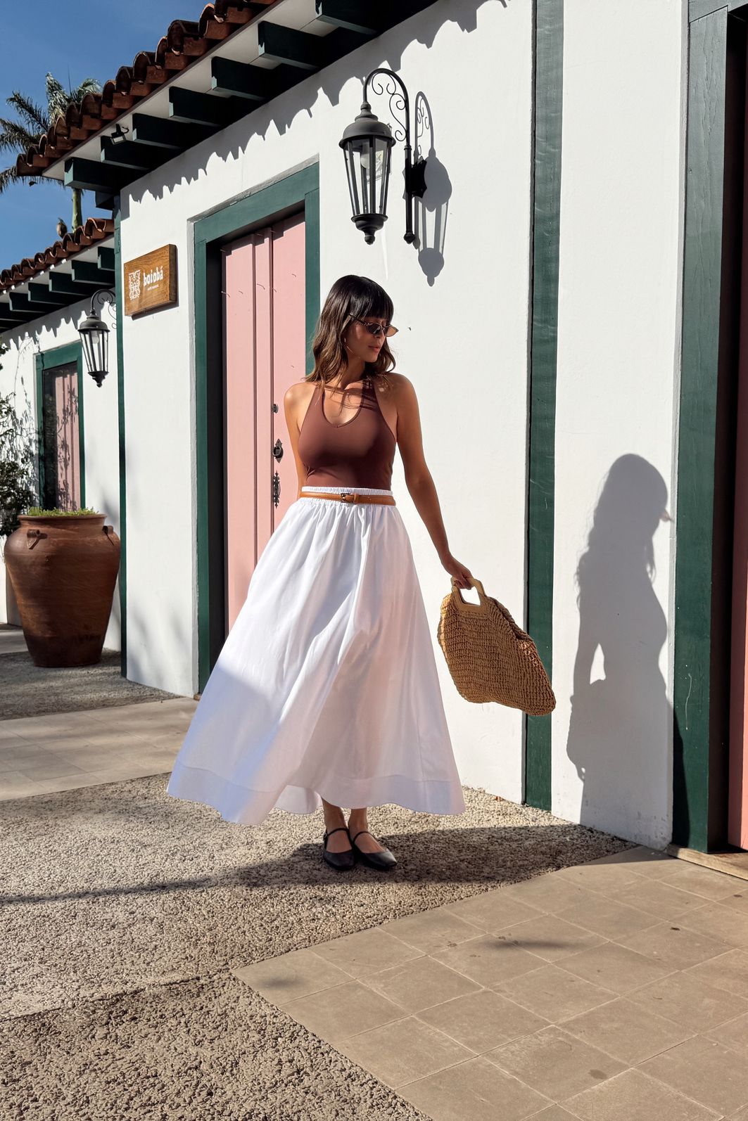 SAIA MIDI LIVIA BRANCA SAIA MIDI LIVIA BRANCA