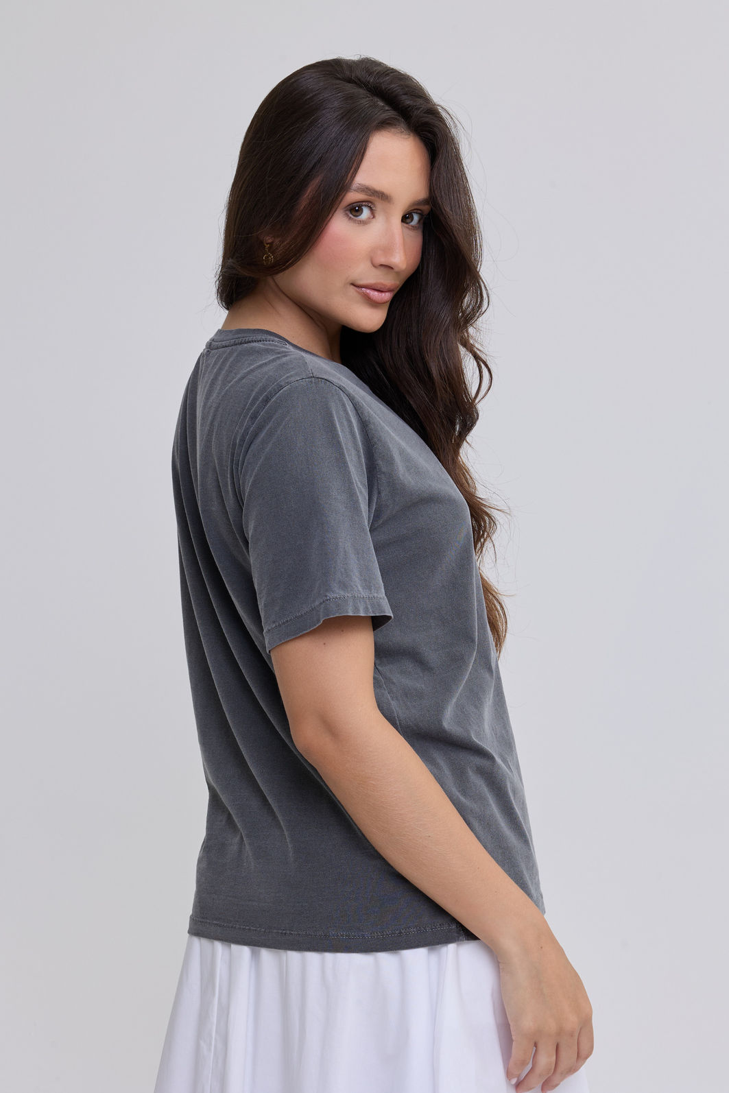 T-SHIRT ESTONADA LISA CHUMBO T-SHIRT ESTONADA LISA CHUMBO