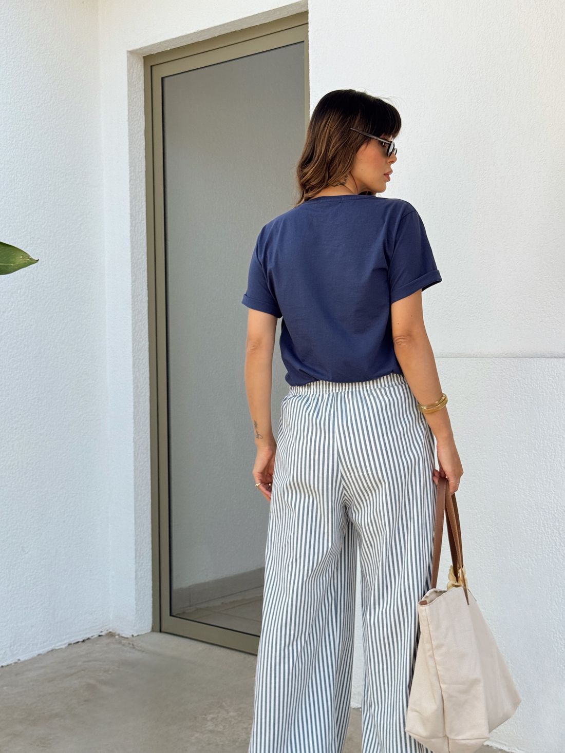 T-SHIRT ESTONADA VINTAGE SUMMER AZUL NAVY