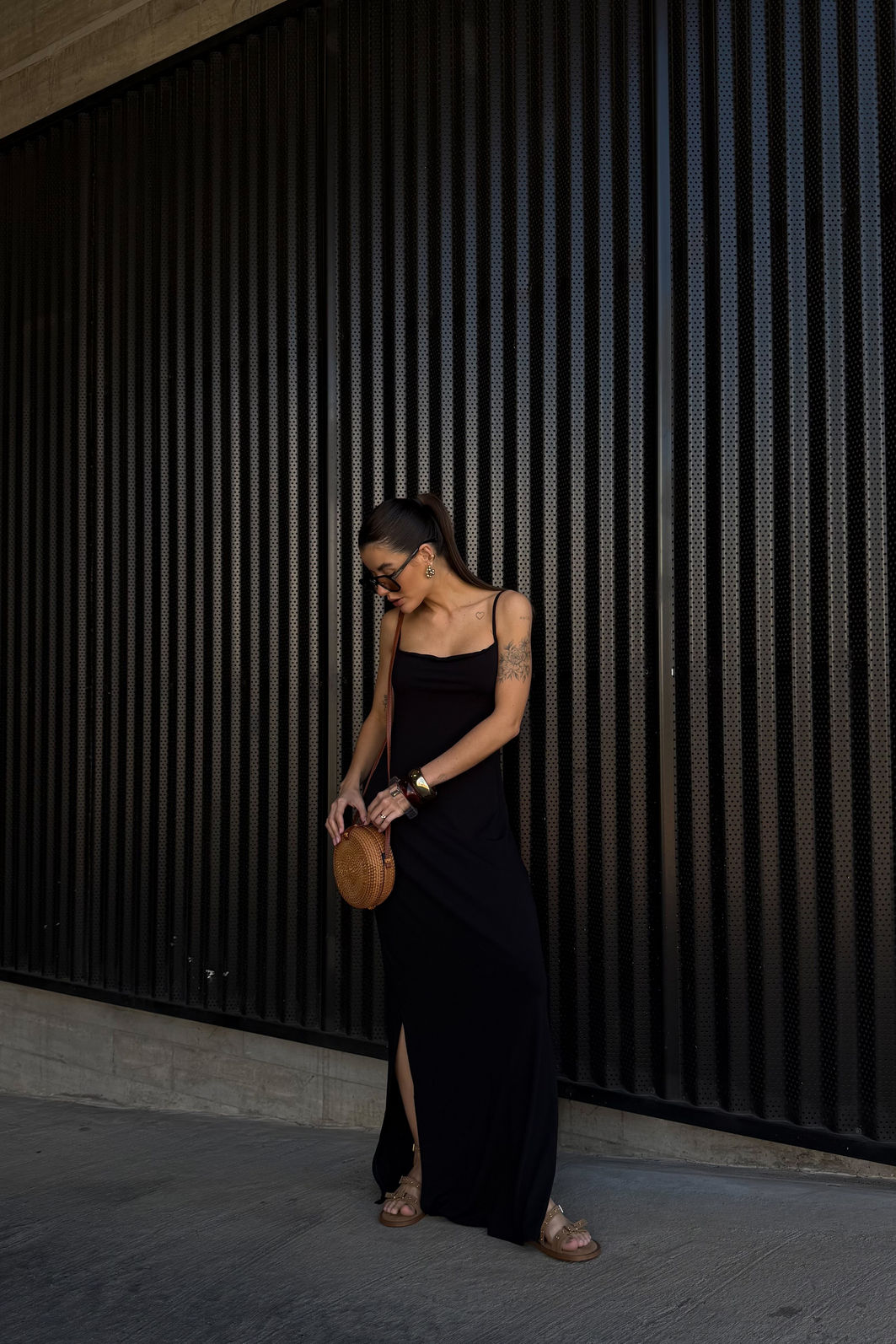 VESTIDO LONGO KENDALL PRETO VESTIDO LONGO KENDALL PRETO