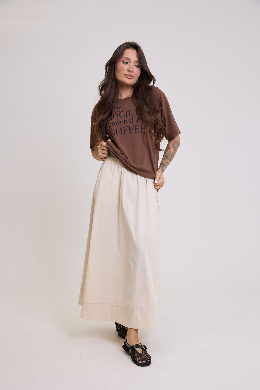 T-SHIRT ESTONADA THE SOCIETY COFFEE T-SHIRT ESTONADA THE SOCIETY COFFEE