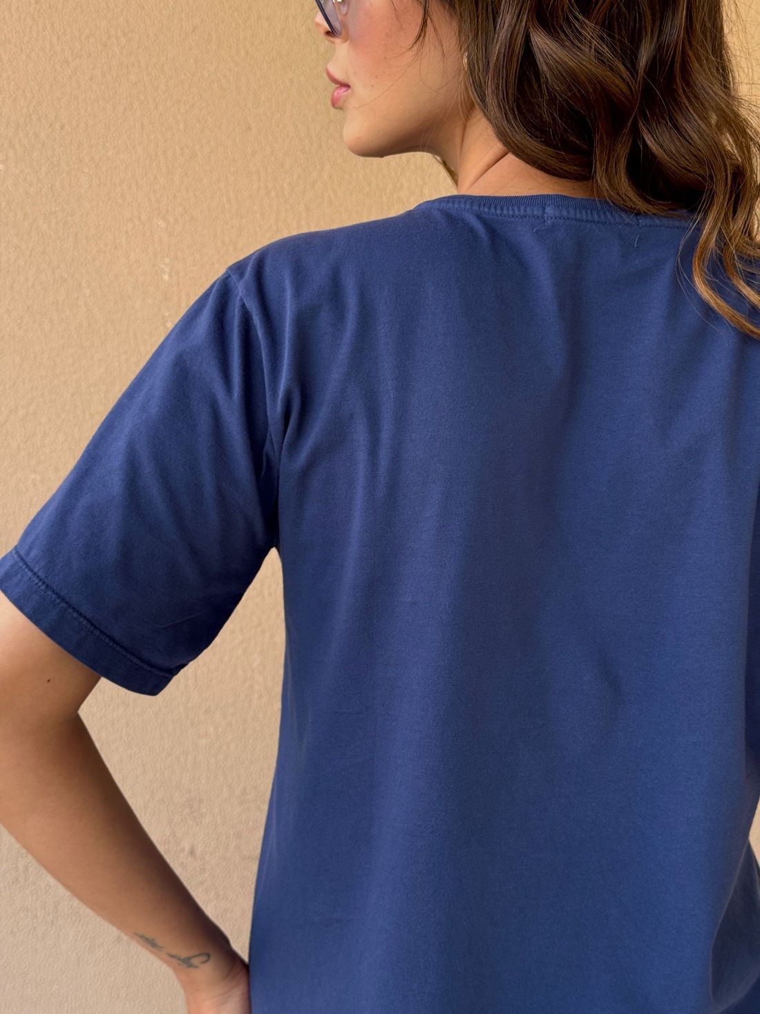 T-SHIRT ESTONADA ORIGINALITY LOVER AZUL NAVY