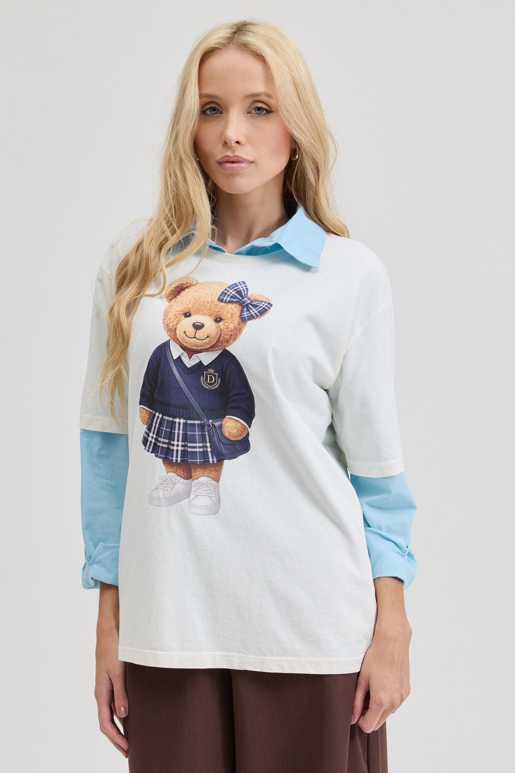 T-SHIRT ESTONADA URSINHA COLLEGE OFF WHITE T-SHIRT ESTONADA URSINHA COLLEGE OFF WHITE