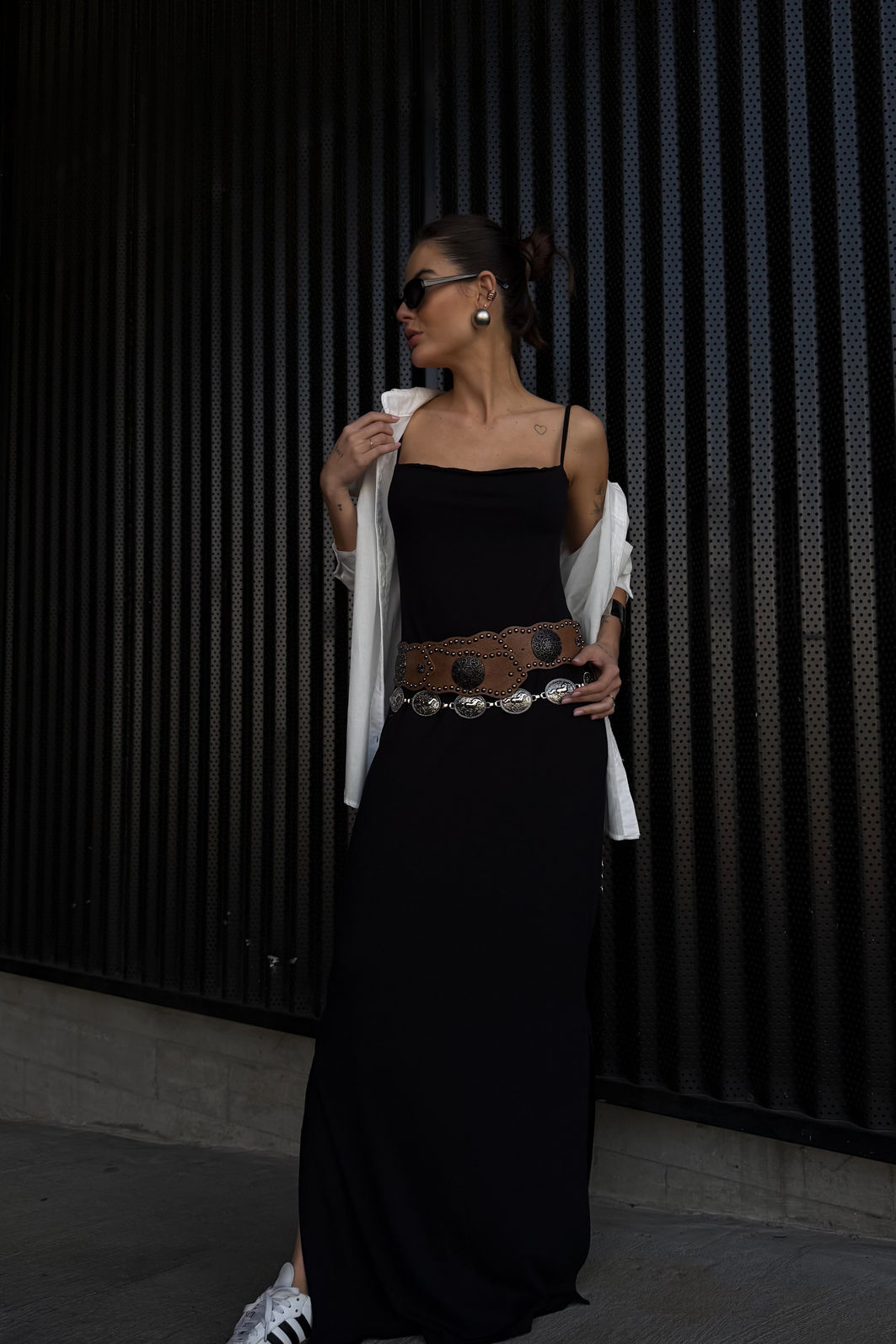 VESTIDO LONGO KENDALL PRETO VESTIDO LONGO KENDALL PRETO