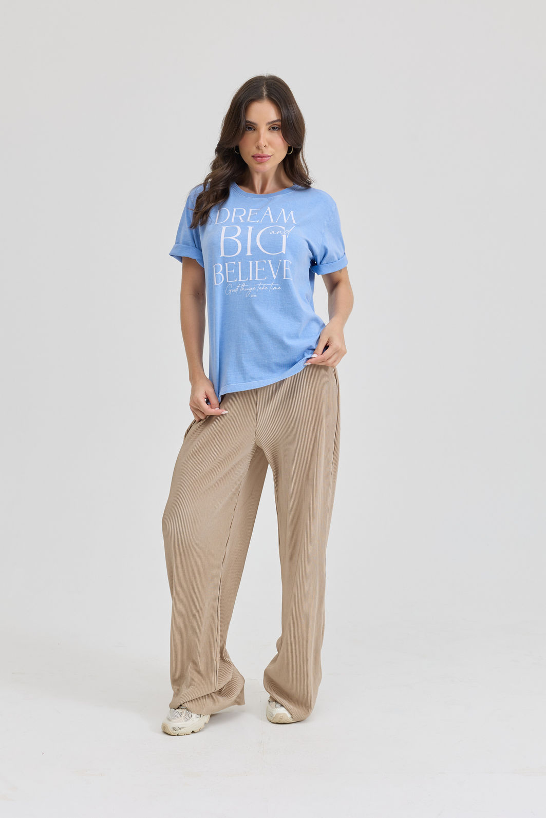 T-SHIRT ESTONADA DREAM BIG AZUL SERENITY T-SHIRT ESTONADA DREAM BIG AZUL SERENITY
