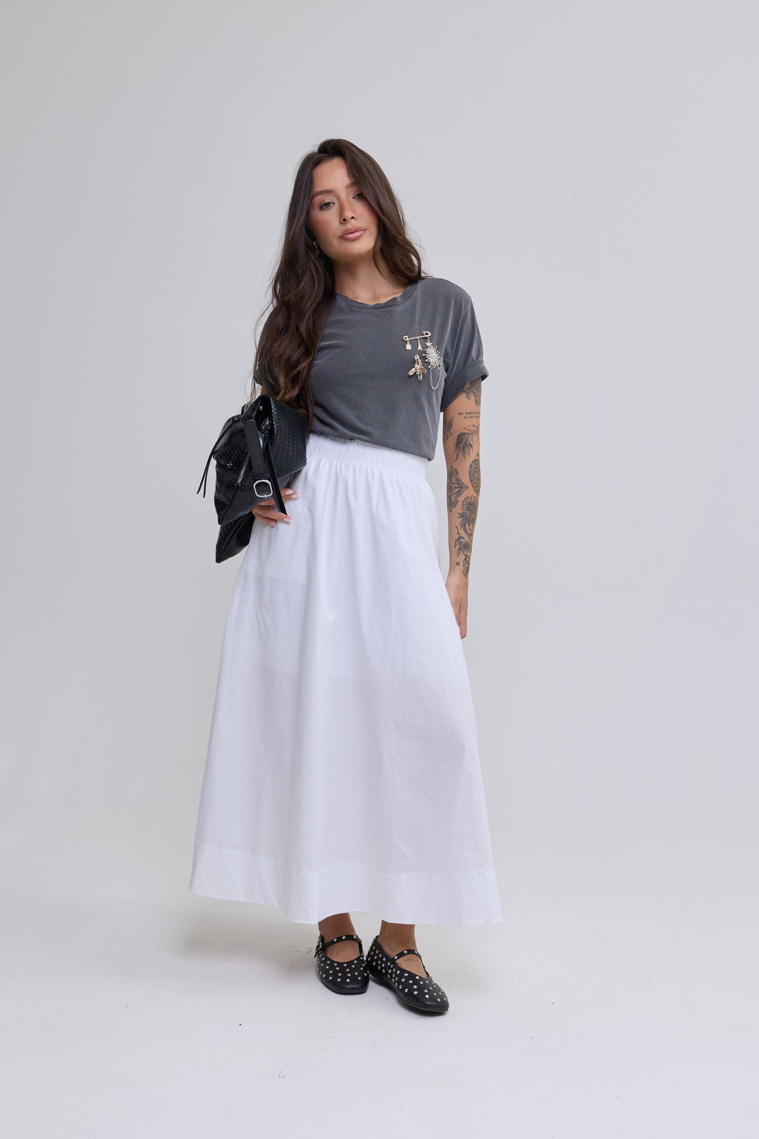 T-SHIRT ESTONADA LISA CHUMBO T-SHIRT ESTONADA LISA CHUMBO