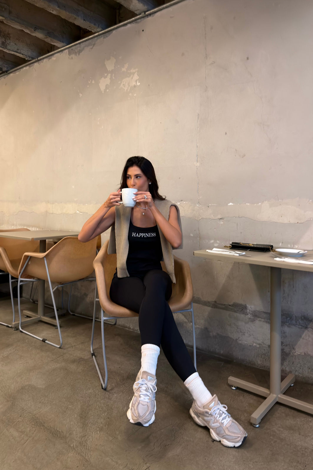 CALÇA LEGGING FLOW PRETA CALÇA LEGGING FLOW PRETA