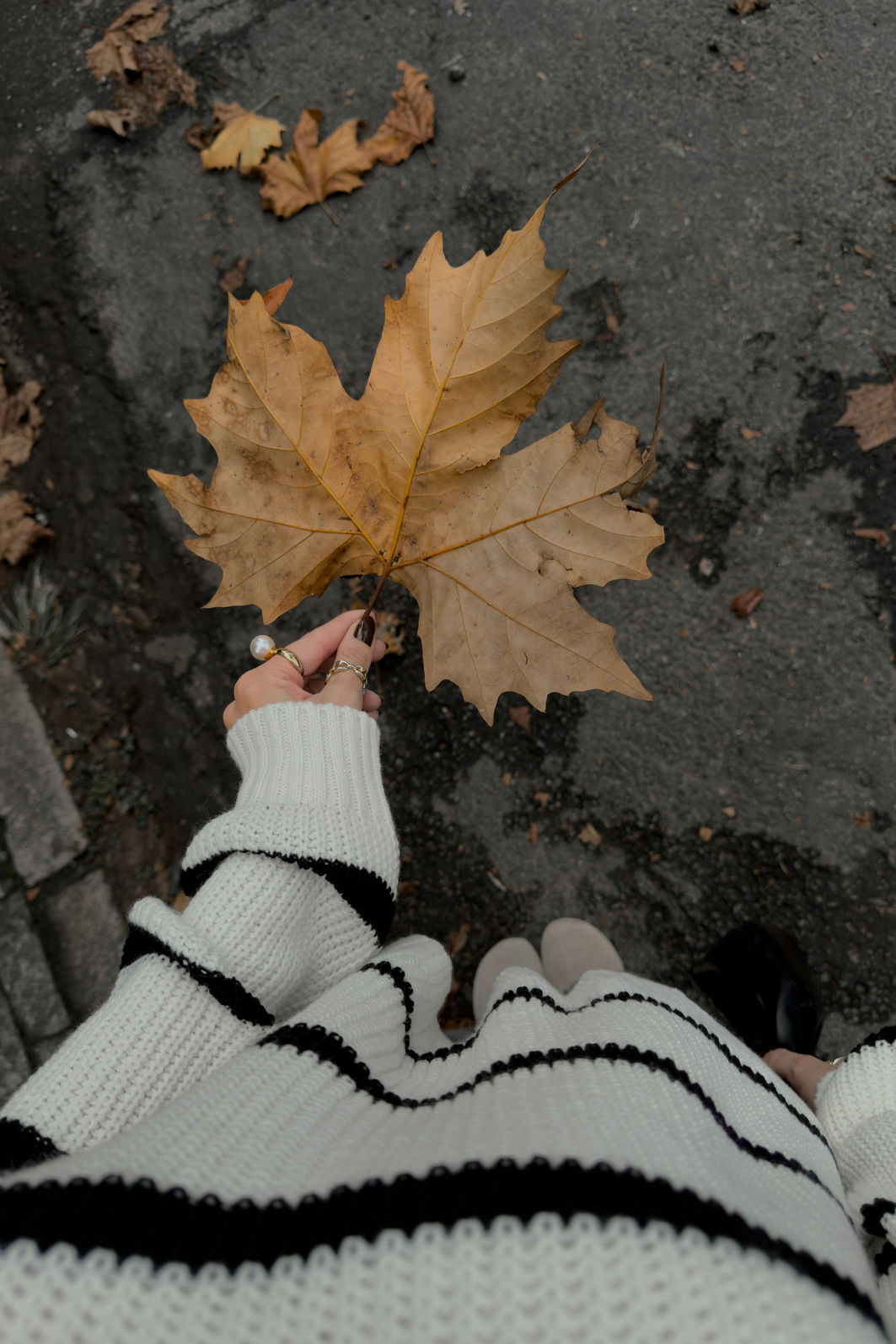 TRICOT LISTRADO COZY OFF WHITE