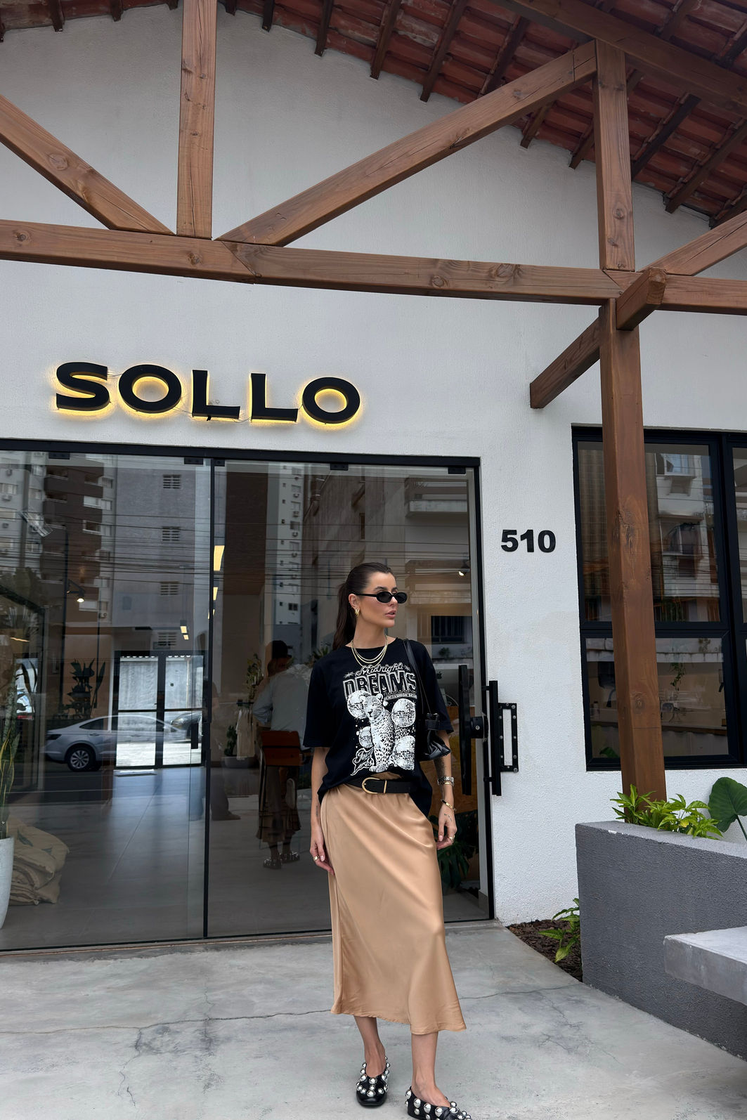 T-SHIRT ESTONADA MIDNIGHT DREAMS PRETA T-SHIRT ESTONADA MIDNIGHT DREAMS PRETA