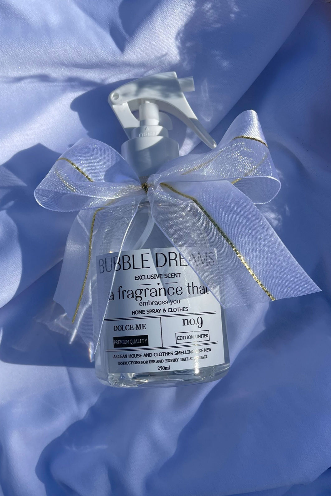 AROMATIZADOR DE ROUPAS E AMBIENTES BUBBLE DREAMS 250ML