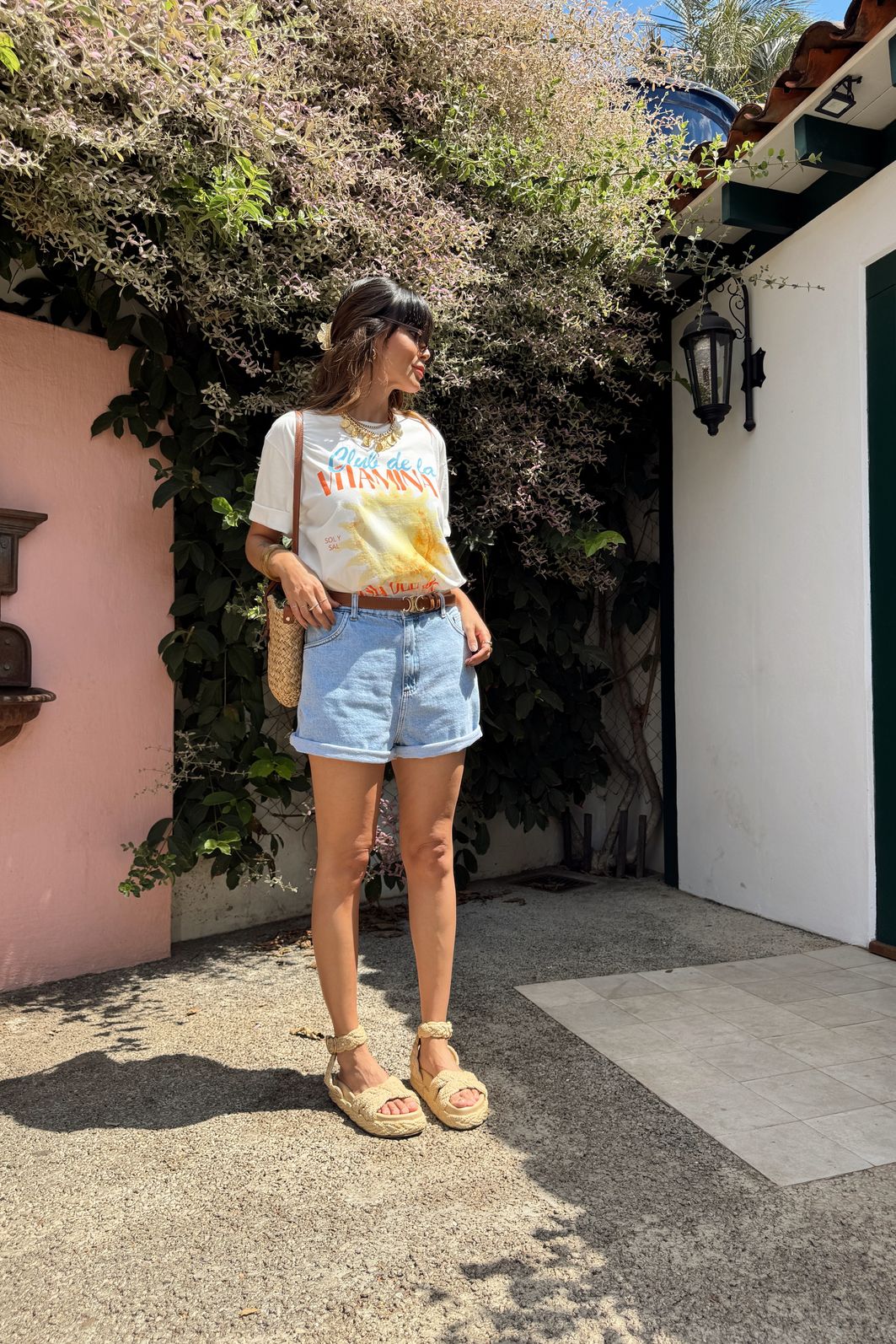 T-SHIRT OVERSIZED VITAMINA D OFF WHITE