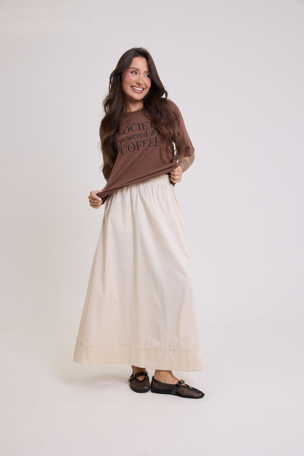 T-SHIRT ESTONADA THE SOCIETY COFFEE T-SHIRT ESTONADA THE SOCIETY COFFEE