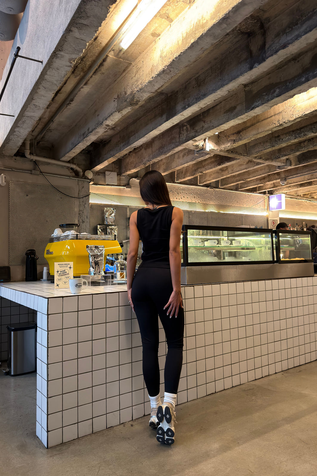 CALÇA LEGGING FLOW PRETA CALÇA LEGGING FLOW PRETA