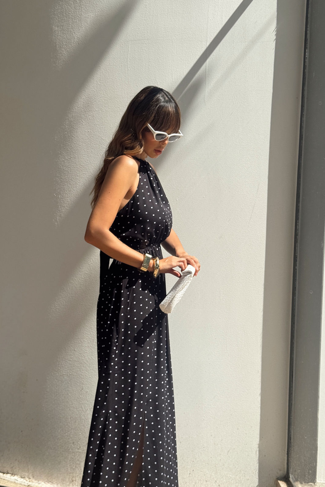 VESTIDO LONGO FRENTE UNICA ESTAMPADO MARGOT POA PRETO VESTIDO LONGO FRENTE UNICA ESTAMPADO MARGOT POA PRETO