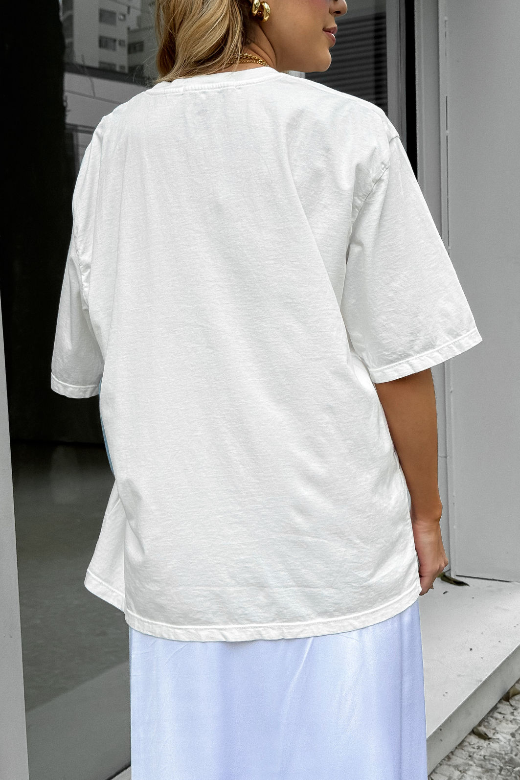 T-SHIRT OVERSIZED BRAZILIAN CULTURE OFF WHITE T-SHIRT OVERSIZED BRAZILIAN CULTURE OFF WHITE