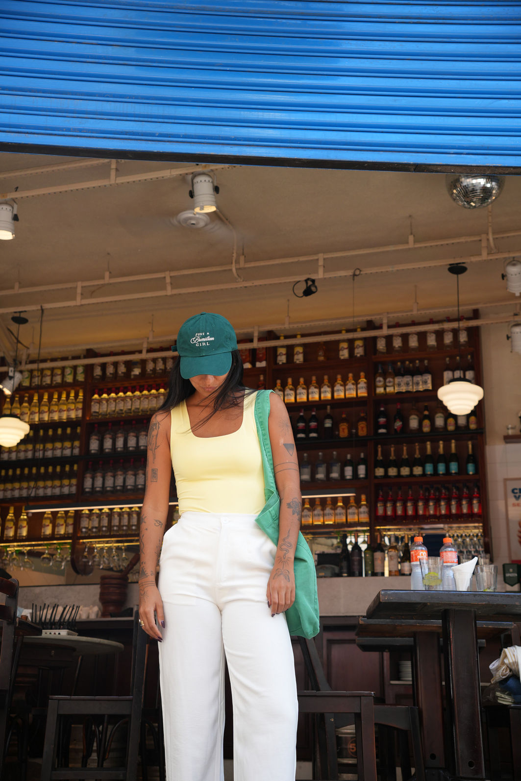 BONÉ DAD HAT BRAZILIAN GIRL VERDE BANDEIRA