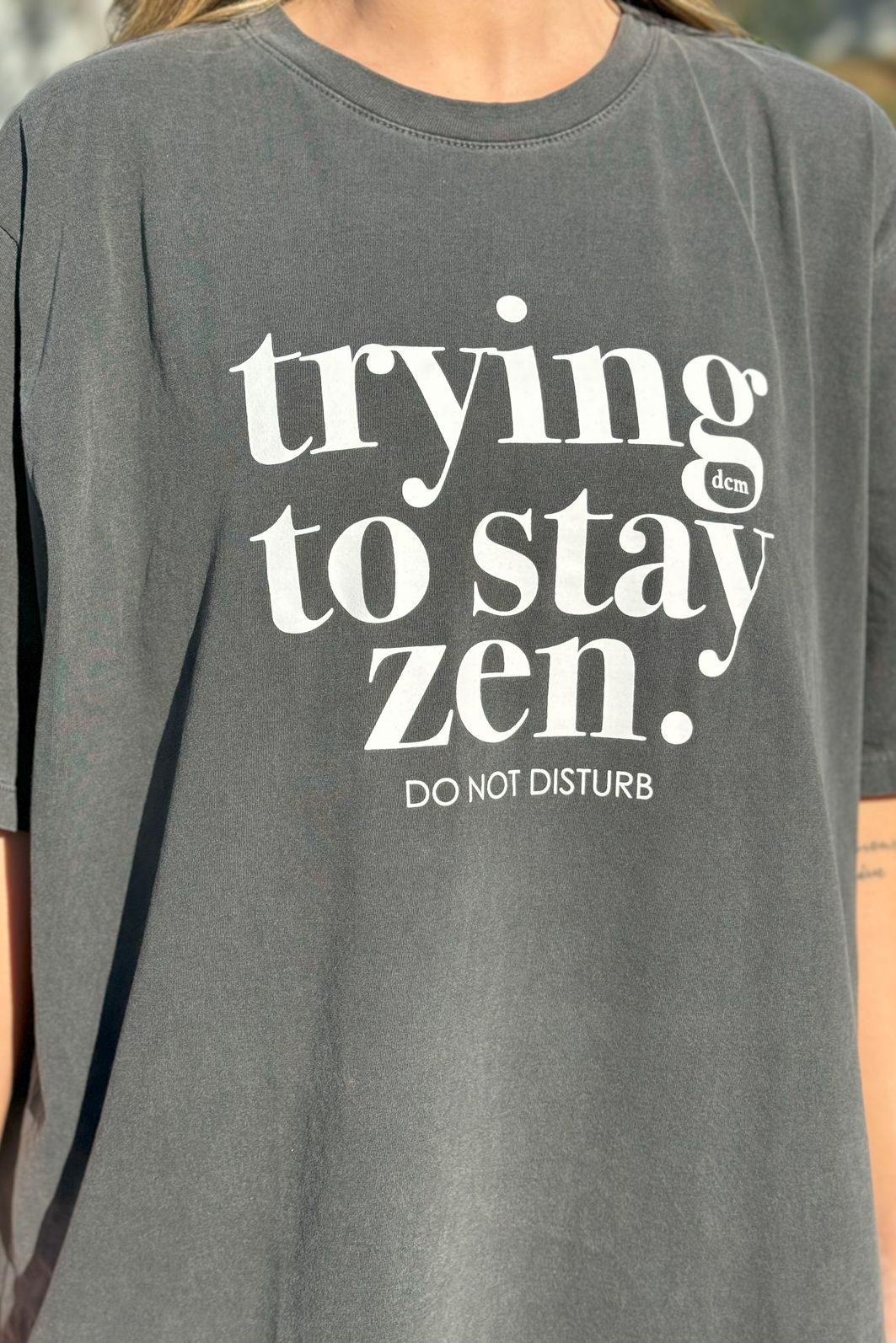 T-SHIRT OVERSIZED STAY ZEN CHUMBO T-SHIRT OVERSIZED STAY ZEN CHUMBO