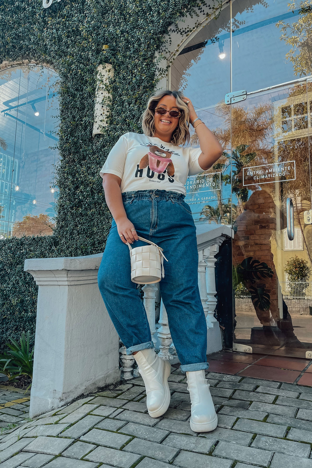 T-SHIRT ESTONADA I LIKE HUGS OFF WHITE T-SHIRT ESTONADA I LIKE HUGS OFF WHITE