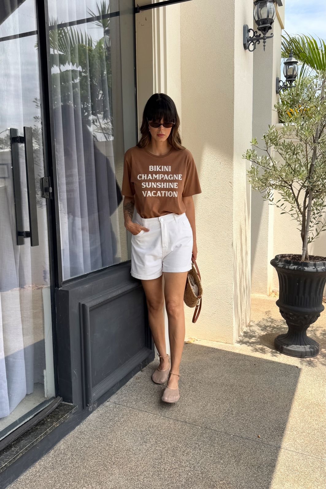 T-SHIRT ESTONADA BIKINI VACATION MARROM CLIMBER T-SHIRT ESTONADA BIKINI VACATION MARROM CLIMBER