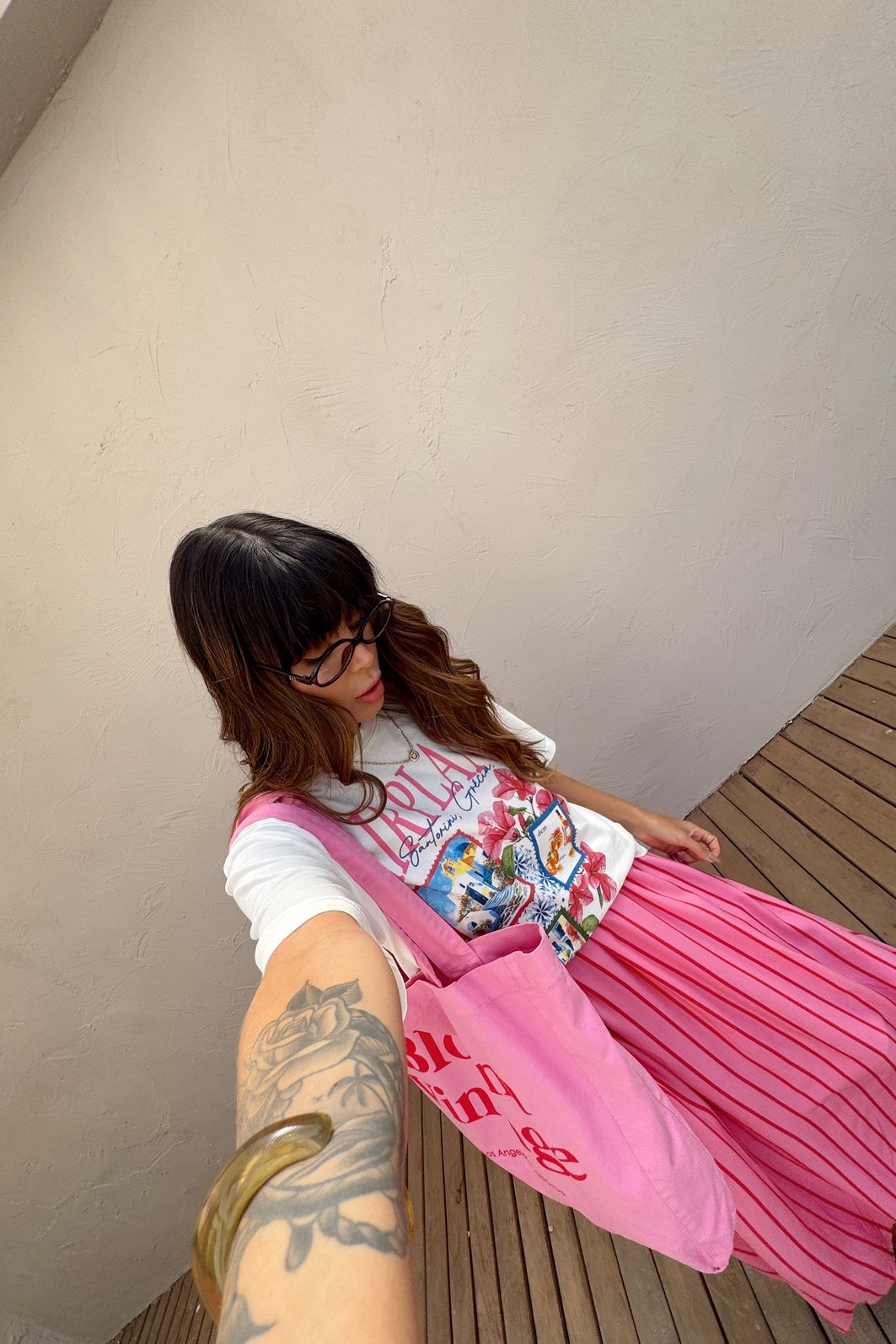 T-SHIRT OVERSIZED AIRPLANE MODE OFF WHITE